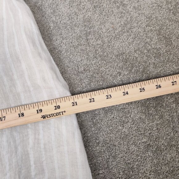 Lungo L'arno Women's Maxi Striped Shirt Dress Size Small Quiet Luxury Old Money - Picture 10 of 11